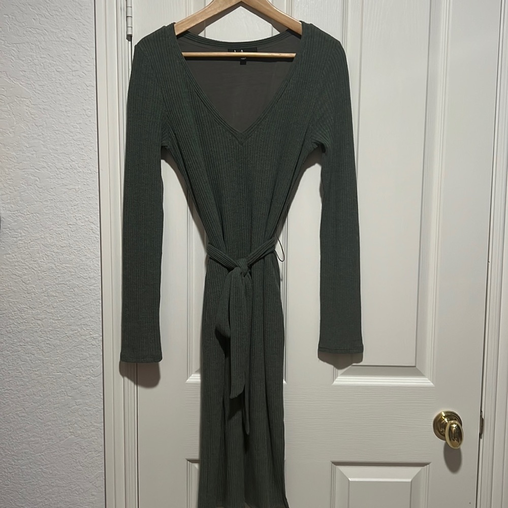 Long Sleeve Midi Dress